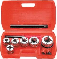 Набор клуппов, 1/4"-1/2"-3/4"-1"-1 1/4", 9 предметов FIT IT