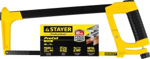 Ножовка по металлу, 300 мм STAYER "PRO-Cut RX500"