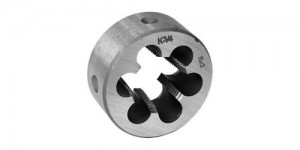 Плашка, дюймовая К1/4", коническая 9ХС