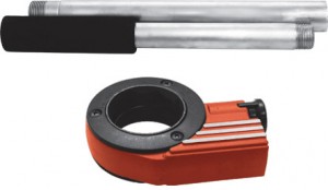 Трещотка для клуппов, 1/4"-1 1/4", с удлинителем FIT IT
