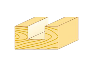 Фреза пазовая прямая, 12х76,2х8 мм STRONG