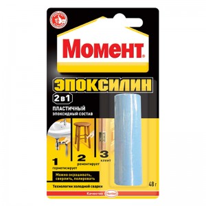 Клей эпоксидный, 48 г, МОМЕНТ Эпоксилин
