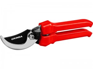 Секатор, 200 мм, пластмассовые рукоятки GRINDA "G-33"