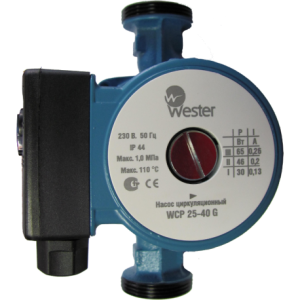 Насос циркуляционный WESTER WCP 25-60G