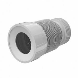 Гофра сливная для унитаза 250-500 мм AQUANT T828