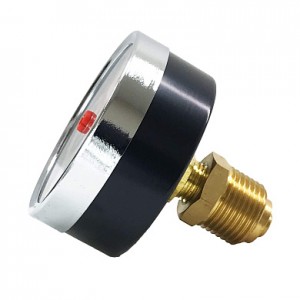Термоманометр  80 мм,  6 bar, 120 град. 1/2", аксиальный STI