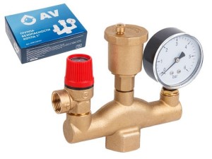 Группа безопасности котла AV Engineering