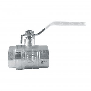 Кран шар. рыч. 3/4", гайка-гайка, вода STI