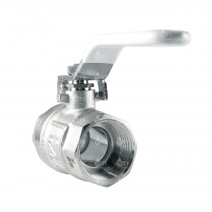 Кран шар. рыч. 3/4", гайка-гайка, вода STI