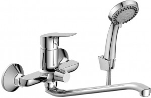 Смеситель для ванны, однорукий, длинный излив ROSSINKA RS29-34