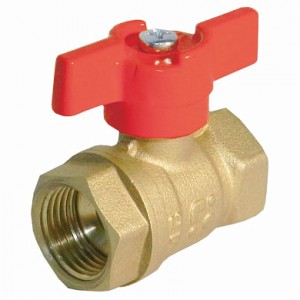 Кран шар. баб. 3/4", гайка-гайка, вода БАЗ