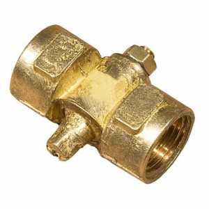 Кран для манометра 1/2" (11Б18бк), без площадки