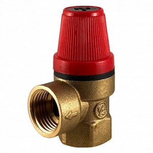 Клапан предохранительный 1/2", 3 бар, гайка-гайка STI