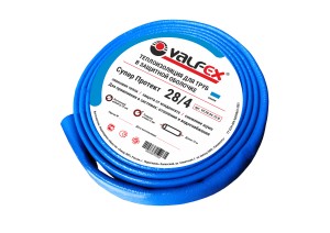 Теплоизоляция 18/4 мм, 10м, синяя VALFEX