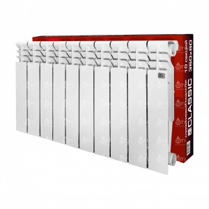 Радиатор алюминиевый 350/80, 10 секций STI