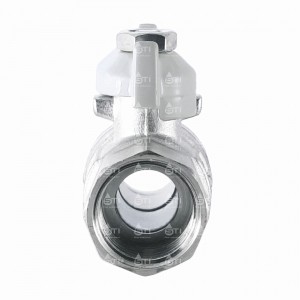 Кран шар. баб. 1/2", гайка-штуцер, вода STI