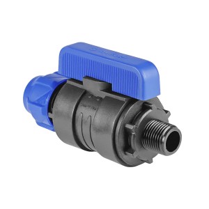 Кран компрессионный 32x1/2", цанга-штуцер