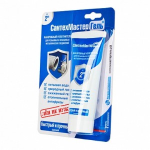 Анаэробный уплотнитель резьбы 60 г, синий СантехмастерГель