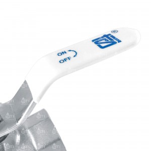 Кран шар. рыч. 1 1/2", гайка-гайка, вода STI