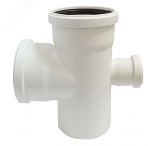 Крестовина 110х110х50-87*, одноплоскостная, внутр. малошумн. канализ.