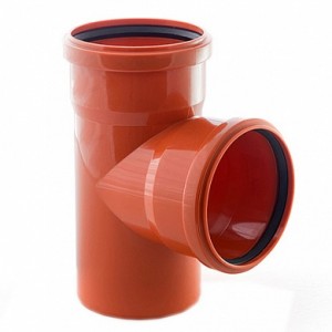 Тройник 110х110-87,5* наруж. канализ.