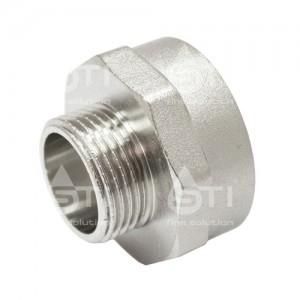 Переходник 3/8"х1/4" вн.-нар. никелированный