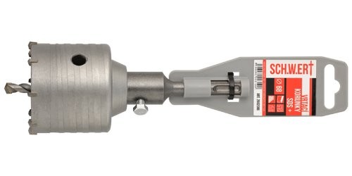Коронка буровая, 70 мм, SDS-Plus, в сборе SCHWERT