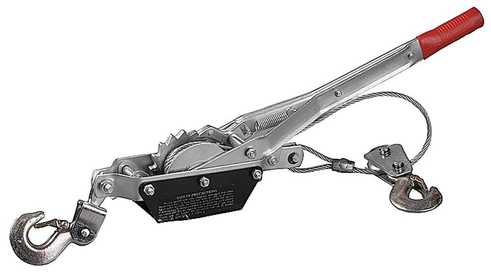 Лебедка рычажная, тяга-2 т, подъем-0,8 т, одинарное храповое колесо STAYER "MAXPull"