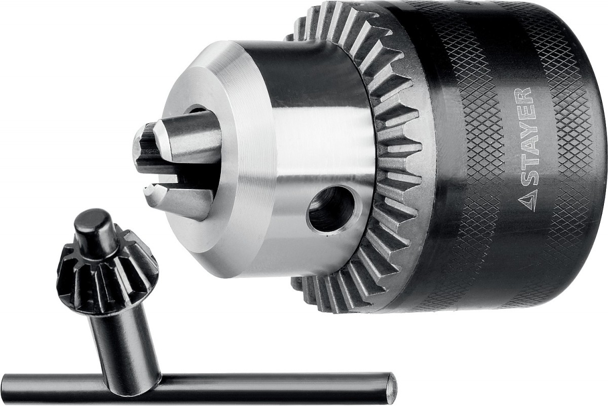 Патрон для дрели, 3,0–16 мм, 1/2"-20UNF, ключевой STAYER