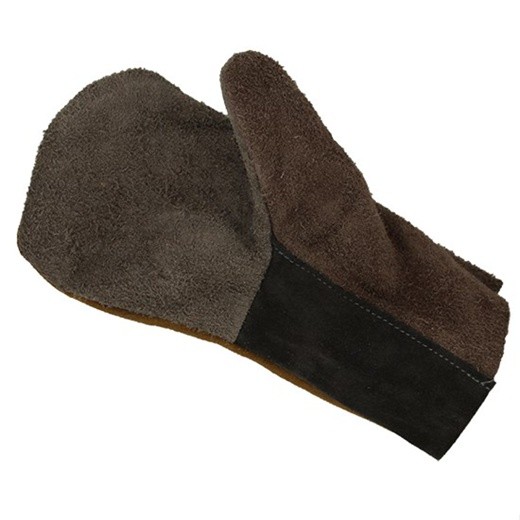 Рукавицы кожаные, из спилка