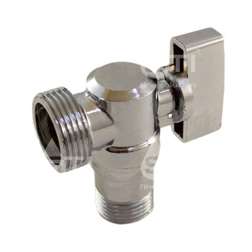 Кран шар. 1/2"x3/4", угловой, для сантехприборов STI