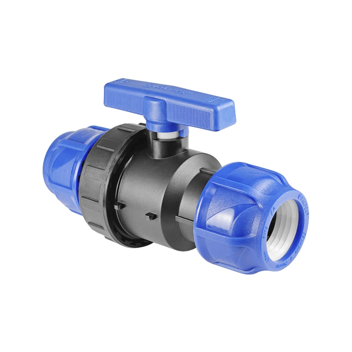 Кран компрессионный 90, цанга-цанга