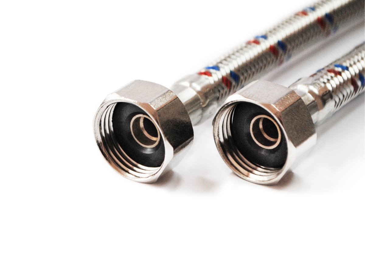 Подводка гибкая д/воды г/г, 0,8 м