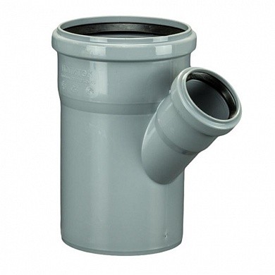 Тройник 50х40-45* внутр. канализ.