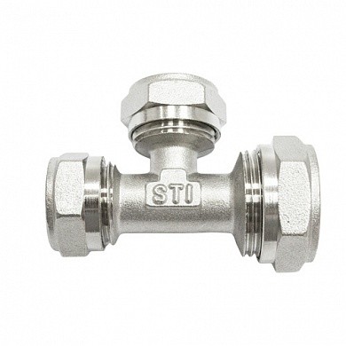 Тройник обжимной 32х26х26