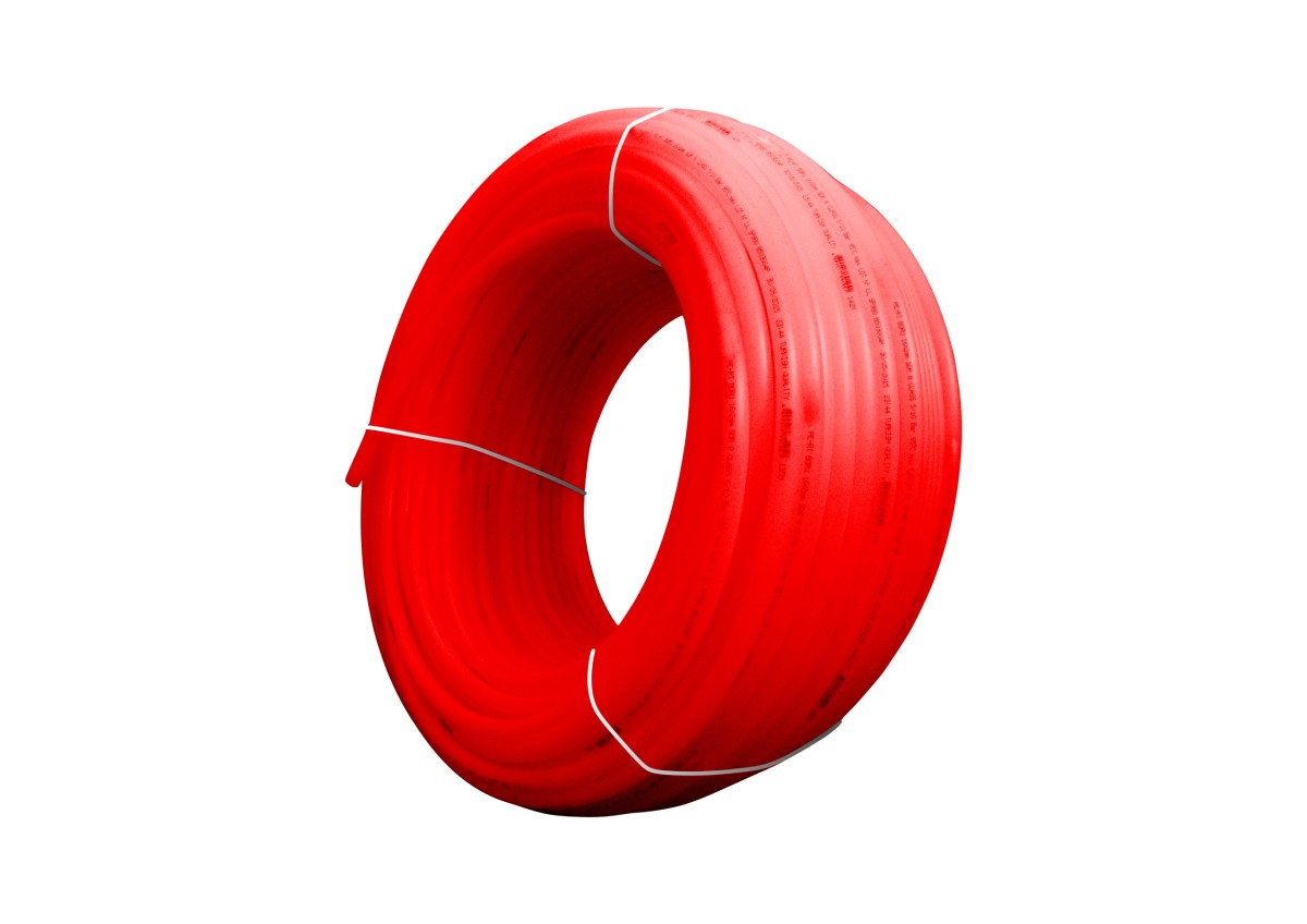 Труба PE-RT 16х2,0 мм, 160 м, красная